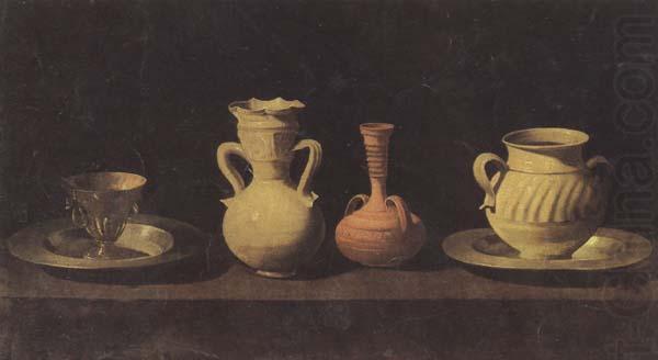 Francisco de Zurbaran Still Life with Pottery china oil painting image
